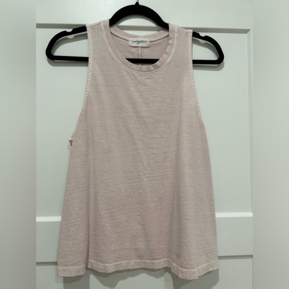 Carly Jean Los Angeles Tops - CJLA Tank Top - Large, Pink